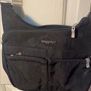 Baggallini Charcoal Crossbody Bag